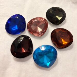 LOT OF 6 SWAROVSKI PEARS 1950’s - 1960’s ERA in perfect stored condition 💗💙💜💛🖤💎